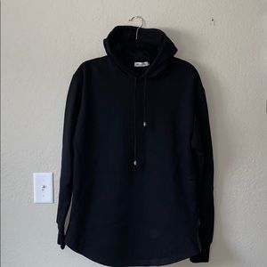 Black Triple Layer Hoodie
